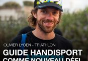 Guide handisport, le nouveau défi d’Olivier Lyoen