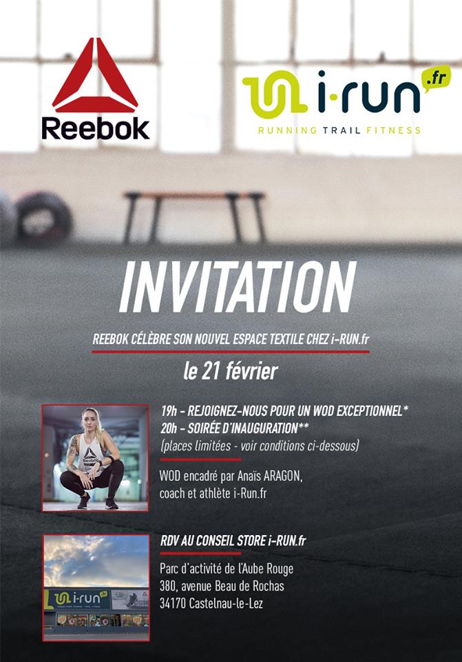 boutique reebok montpellier