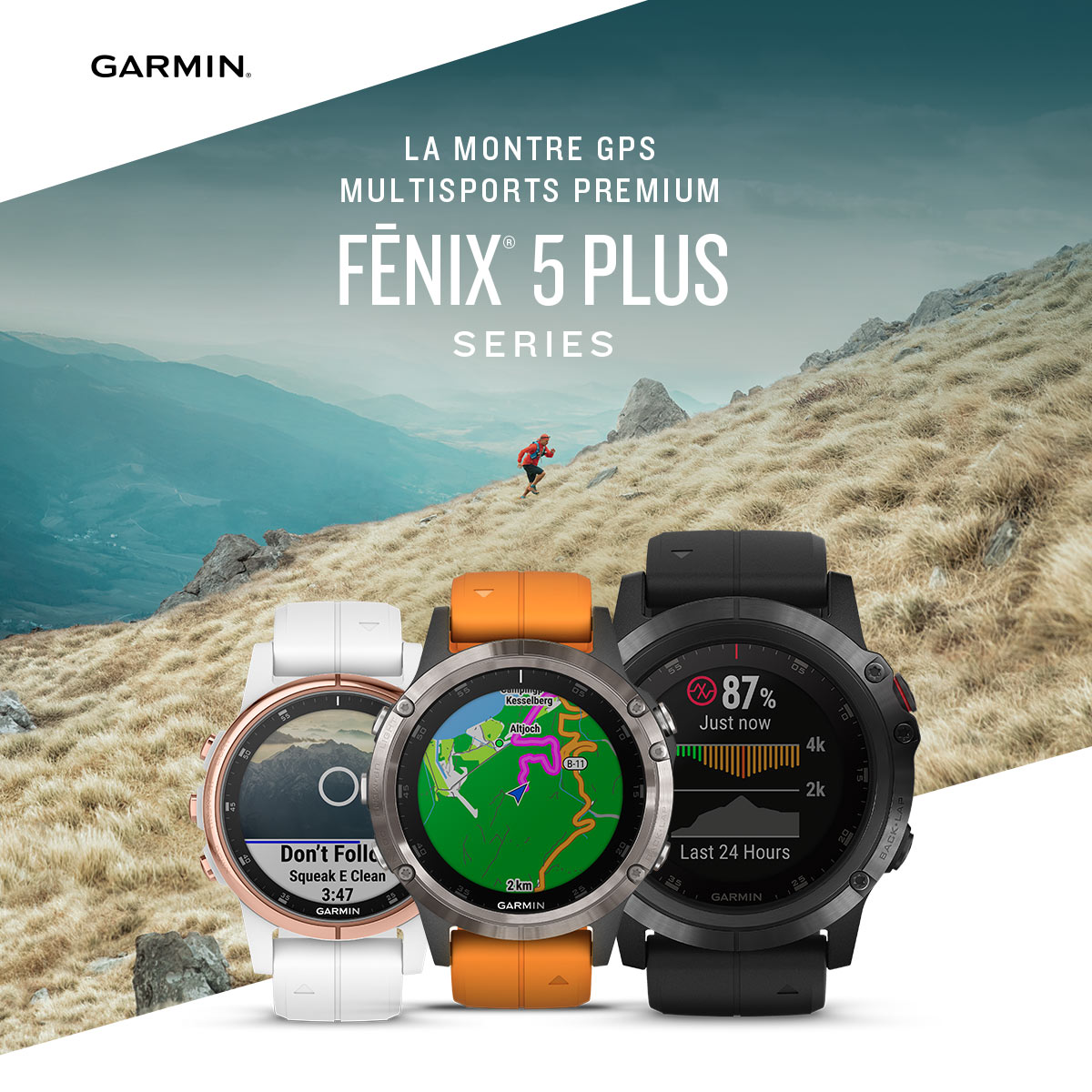 Garmin : Fenix 5 Plus - U Run