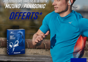 Des écouteurs PANASONIC offerts pour 200 euros d’achat MIZUNO chez i-Run.fr