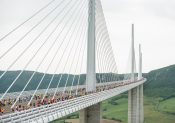 6e édition de la Course Eiffage du Viaduc de Millau, le 17 mai 2020