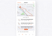 La nouvelle fonctionnalité « itinéraires » de STRAVA
