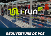 Réouverture des « Conseil-Stores » i-Run le 13 mai pour le début des « RUNNING WEEKS »!