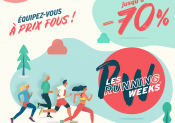 Profitez des RUNNING WEEKS chez i-Run !