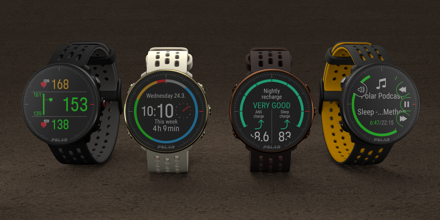polar vantage m running