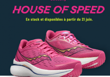 I-Run et Saucony vous donnent RDV à la House of Speed !