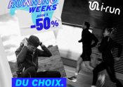 Jusqu’à -50% sur i-run avec les Running Weeks !