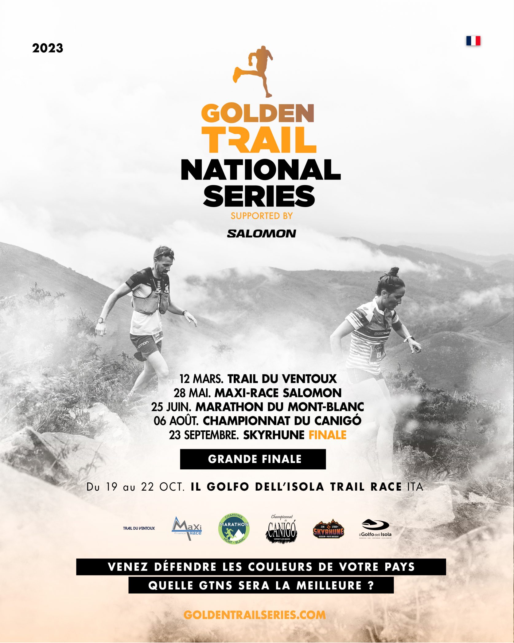 Golden Trail National Series un nouveau calendrier pour 2023 ! U Run