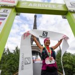 Ecotrail Paris, arrivée Sissi Cussot