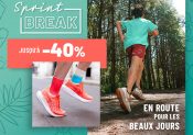 Opération Sprint Break jusqu’à -40 % sur i-Run.fr !